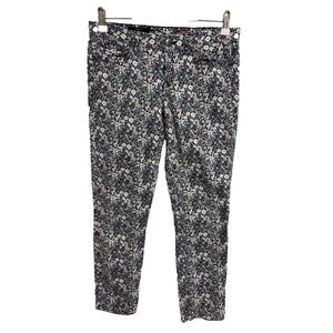 J. Crew Women's 28 Toothpick Ankle Liberty Art Jeans Sexy Bloomcore Y2K 90's‎